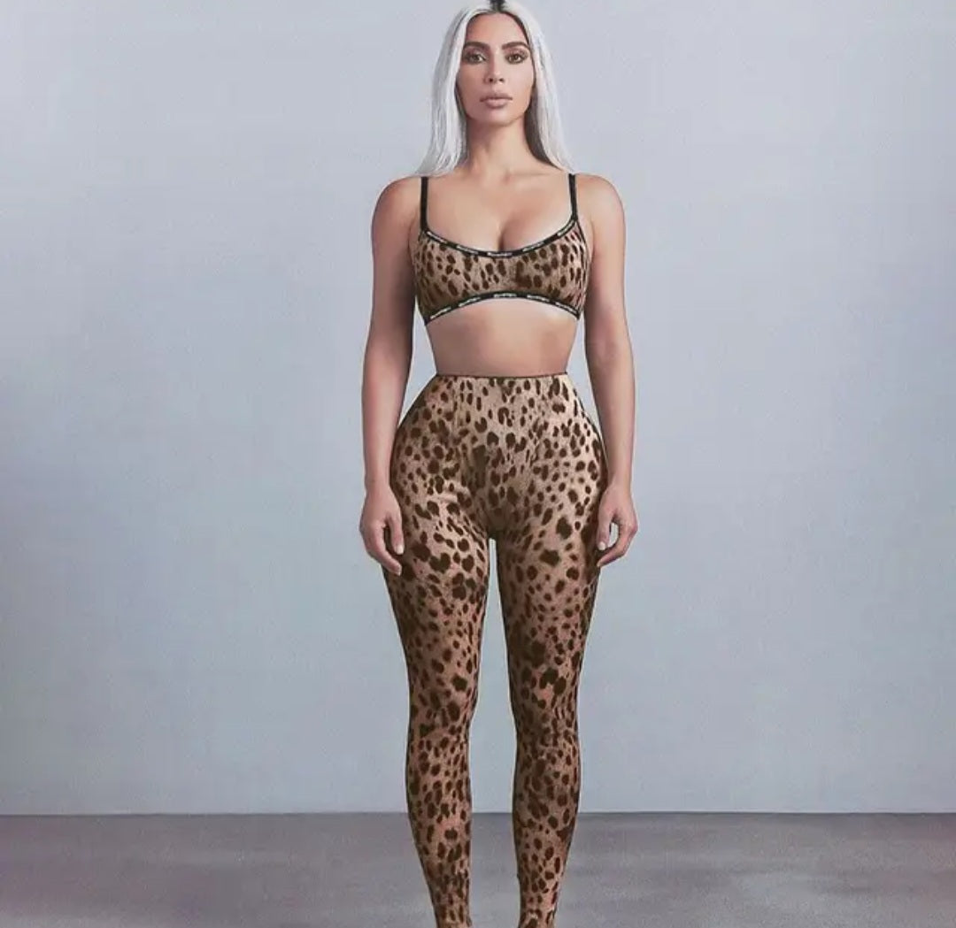 Cheetah 2 piece Skims