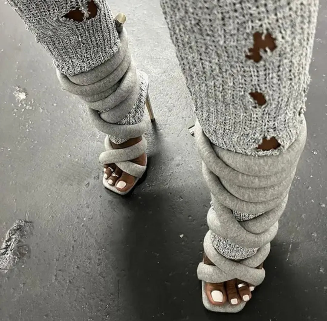 Knitted De-stressed body suit