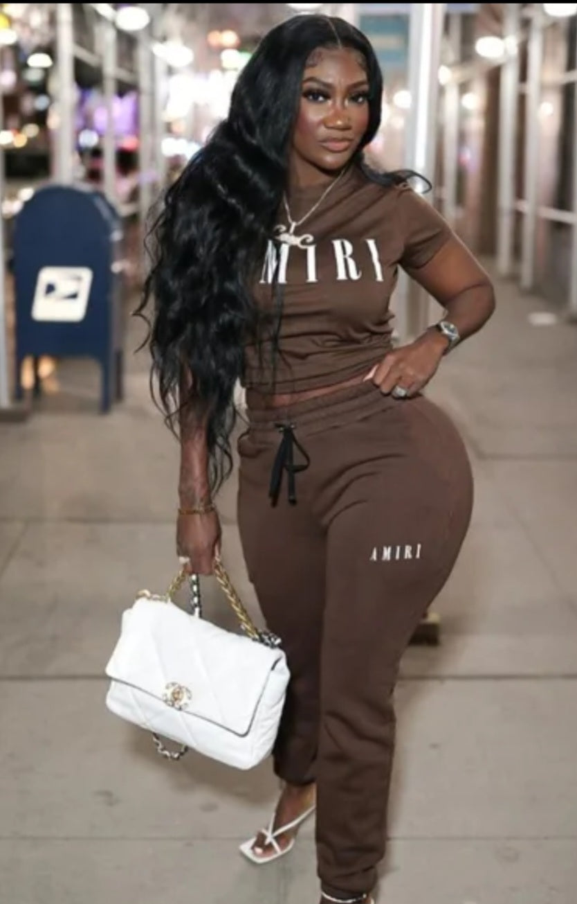 Amiri Sweat suit